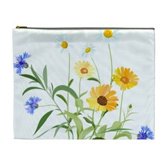 Flowers Flower Of The Field Cosmetic Bag (xl)