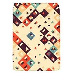 Squares In Retro Colors   Blackberry Q10 Hardshell Case by LalyLauraFLM