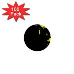 Abstraction 1  Mini Buttons (100 pack)  Front