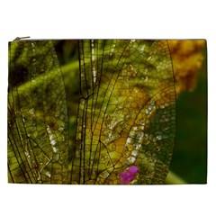 Dragonfly Dragonfly Wing Insect Cosmetic Bag (xxl)  by Nexatart