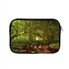 Red Deer Deer Roe Deer Antler Apple Macbook Pro 15  Zipper Case