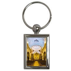 Church The Worship Quito Ecuador Key Chains (rectangle)  by Nexatart