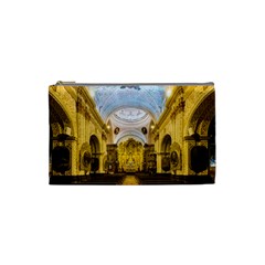 Church The Worship Quito Ecuador Cosmetic Bag (small)  by Nexatart