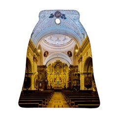 Church The Worship Quito Ecuador Ornament (bell) by Nexatart