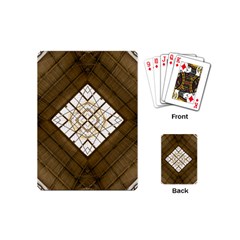 Steel Glass Roof Architecture Playing Cards (mini)  by Nexatart