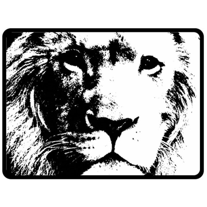 Lion  Fleece Blanket (Large) 