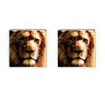 Lion  Cufflinks (Square) Front(Pair)