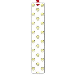 Angry Emoji Graphic Pattern Large Book Marks by dflcprints