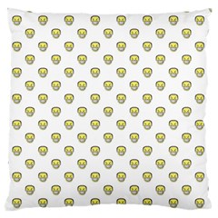 Angry Emoji Graphic Pattern Standard Flano Cushion Case (two Sides) by dflcprints