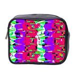 Colorful Glitch Pattern Design Mini Toiletries Bag 2-Side Front