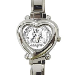 Seal Of Berkeley, California Heart Italian Charm Watch by abbeyz71