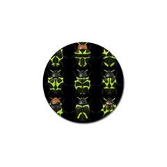 Beetles Insects Bugs Golf Ball Marker (4 pack)