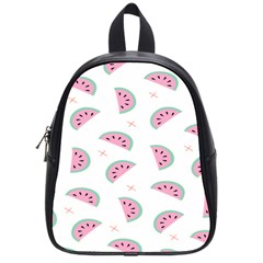 Watermelon Wallpapers  Creative Illustration And Patterns School Bags (Small) 