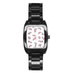 Watermelon Wallpapers  Creative Illustration And Patterns Stainless Steel Barrel Watch