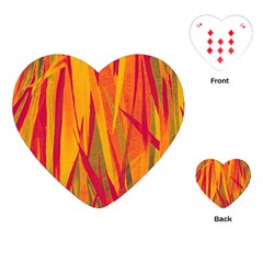 Pattern Playing Cards (heart)  by Valentinaart