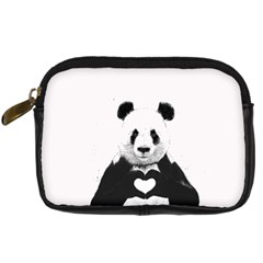 Panda Love Heart Digital Camera Cases