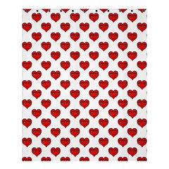 Emoji Heart Shape Drawing Pattern Shower Curtain 60  X 72  (medium)  by dflcprints