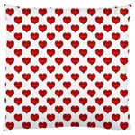 Emoji Heart Shape Drawing Pattern Standard Flano Cushion Case (Two Sides) Front