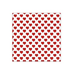 Emoji Heart Shape Drawing Pattern Satin Bandana Scarf by dflcprints