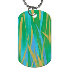 Pattern Dog Tag (one Side) by Valentinaart