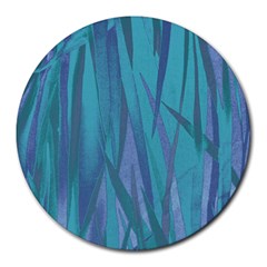 Pattern Round Mousepads by Valentinaart