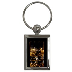 Drink Good Whiskey Key Chains (Rectangle) 