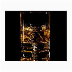 Drink Good Whiskey Small Glasses Cloth (2-Side)