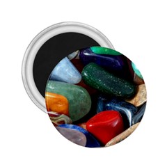 Stones Colors Pattern Pebbles Macro Rocks 2.25  Magnets