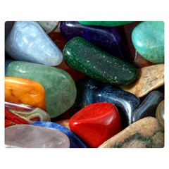 Stones Colors Pattern Pebbles Macro Rocks Double Sided Flano Blanket (Medium) 