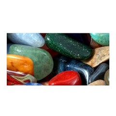 Stones Colors Pattern Pebbles Macro Rocks Satin Wrap