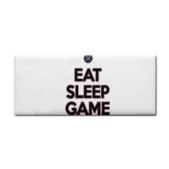 Eat Sleep Game Repeat Cosmetic Storage Cases by Valentinaart