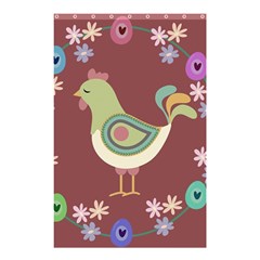 Easter Shower Curtain 48  X 72  (small)  by Valentinaart