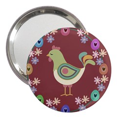 Easter 3  Handbag Mirrors by Valentinaart