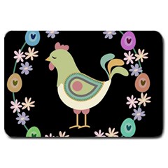 Easter Large Doormat  by Valentinaart