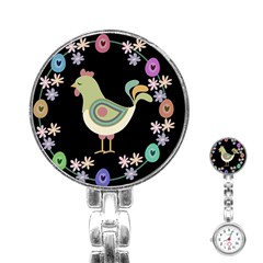 Easter Stainless Steel Nurses Watch by Valentinaart