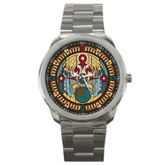 Moon Clock Sport Metal Watch