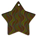 Pattern Star Ornament (Two Sides) Front