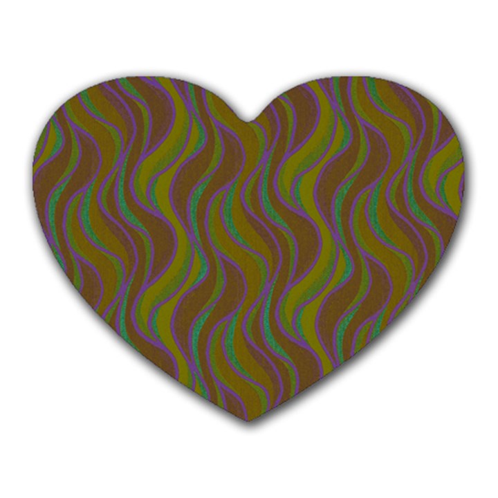 Pattern Heart Mousepads