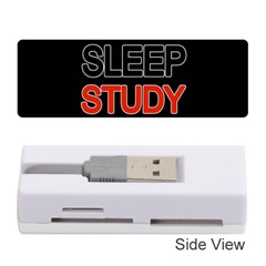 Eat Sleep Study Repeat Memory Card Reader (stick)  by Valentinaart