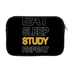Eat Sleep Study Repeat Apple Macbook Pro 17  Zipper Case