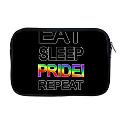 Eat Sleep Pride Repeat Apple Macbook Pro 17  Zipper Case