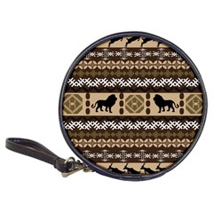 Lion African Vector Pattern Classic 20-CD Wallets