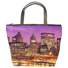 City Night Bucket Bags