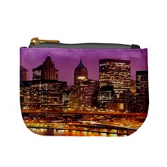 City Night Mini Coin Purses