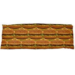 Delicious Burger Pattern Body Pillow Case Dakimakura (two Sides) by berwies