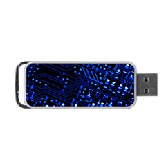 Blue Circuit Technology Image Portable USB Flash (Two Sides)