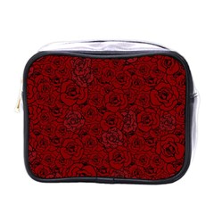 Red Roses Field Mini Toiletries Bags by designworld65