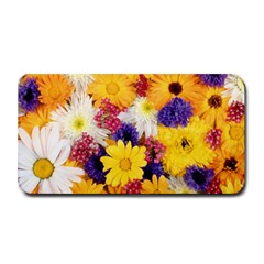 Colorful Flowers Pattern Medium Bar Mats