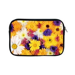Colorful Flowers Pattern Apple iPad Mini Zipper Cases