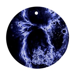 Space Round Ornament (Two Sides)